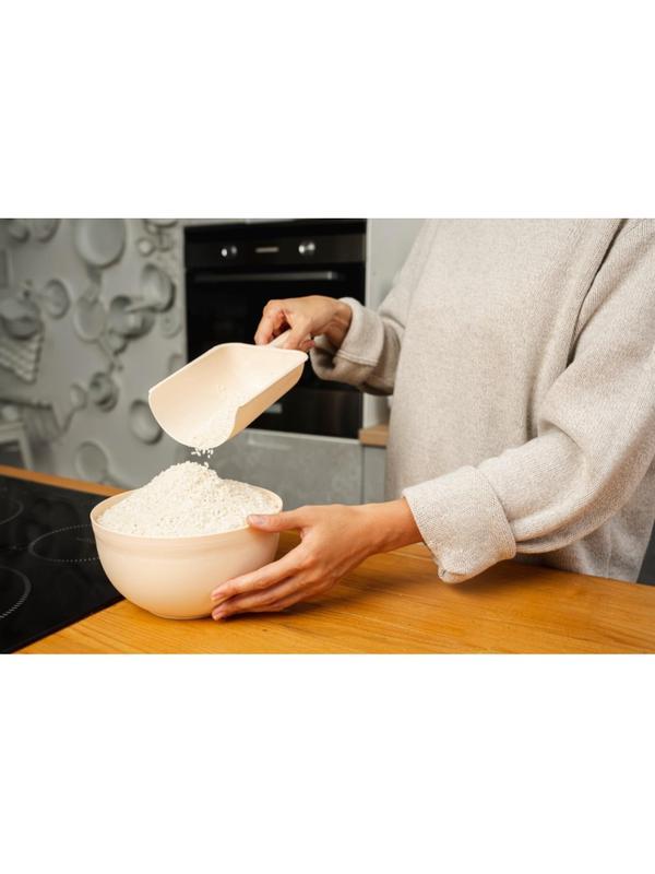 Совок бакалейный, пластиковый ,1л, цвета в ассортименте 291