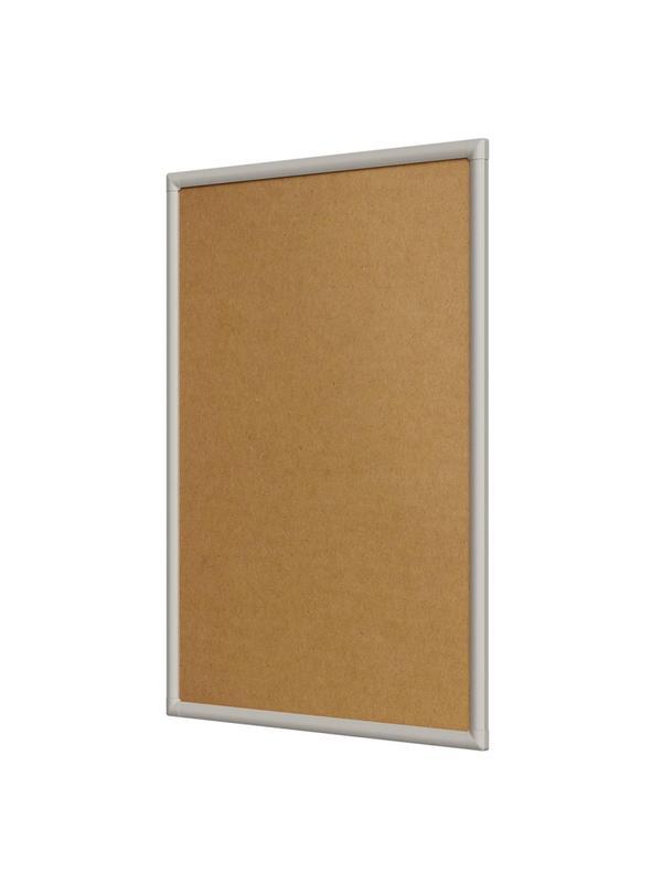 Рамка А1 Attache пласт.клик-профиль, углы прямоугольные, цвет серый