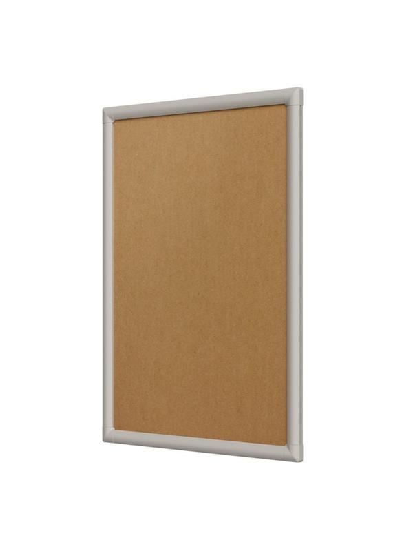 Рамка А2 Attache пласт.клик-профиль, углы прямоугольные, цвет серый