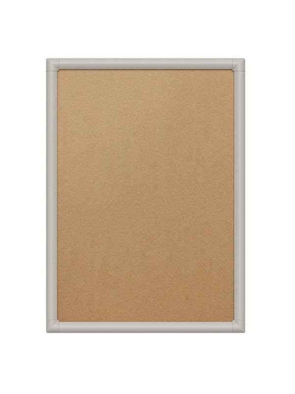 Рамка А2 Attache пласт.клик-профиль, углы прямоугольные, цвет серый