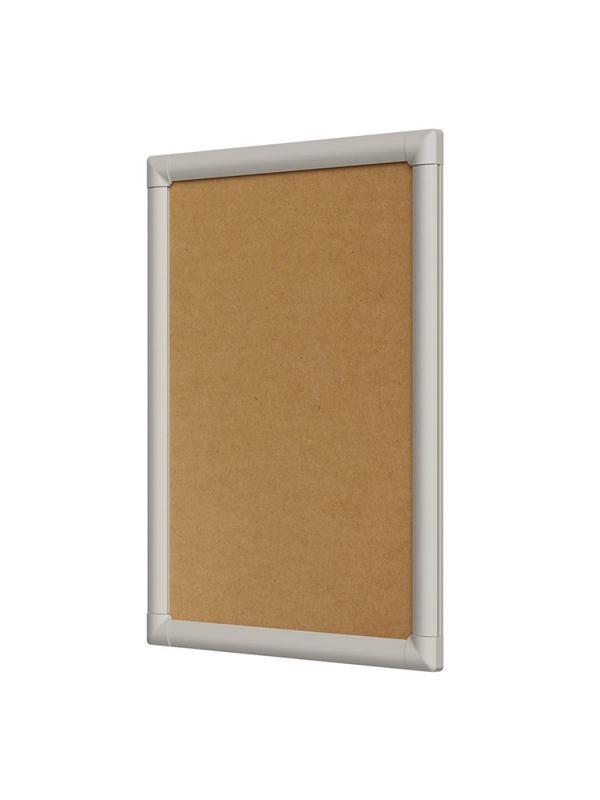 Рамка A3 Attache пласт.клик-профиль, углы прямоугольные, цвет серый