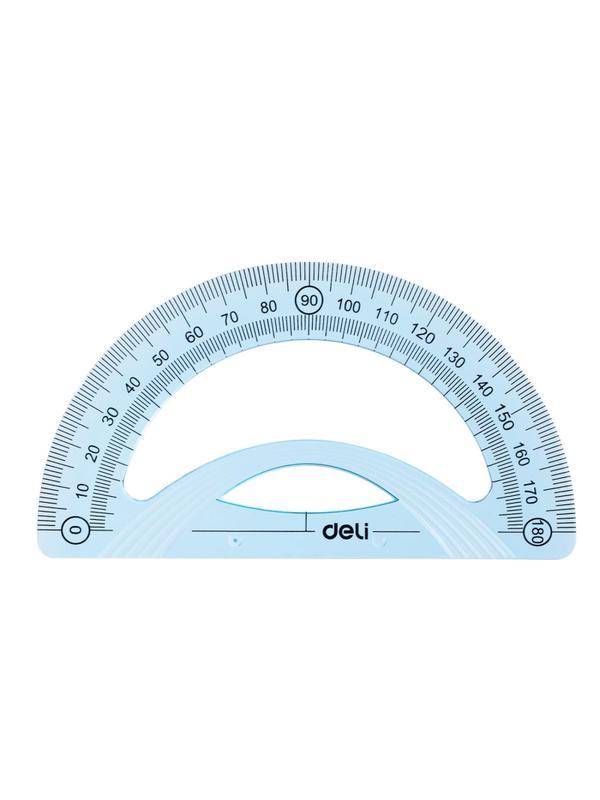 Транспортир Deli EH16 дл. 12 см