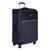 Чемодан Р2007 (3-ой) Navi синий (28) тканевый облегченный большой