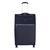 Чемодан Р2007 (3-ой) Navi синий (28) тканевый облегченный большой