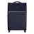 Чемодан Р2007 (3-ой) Navi синий (28) тканевый облегченный большой