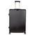 Чемодан Р5688 (3-ой) Black черный (28) пластик PC большой