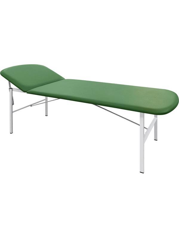 Кушетка ZM_медицинская М111-034,разборная, Р-560, белый, и/к зеленая