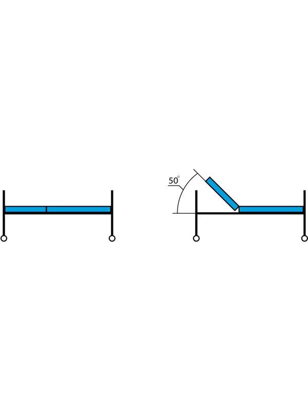 Кровать медицинская HILFE MD КМ-01 рег.подголовник