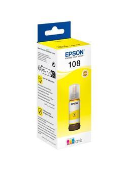 Чернила Epson 108 EcoTank Ink C13T09C44A для Epson L8050/L18050,Yellow 70ml