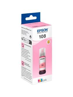 Чернила Epson 108 EcoTank Ink C13T09C64A для Epson L8050,Light Magenta 70ml