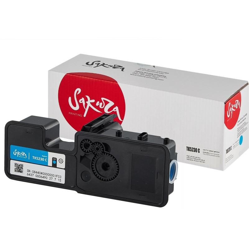 Картридж лазерный  Sakura TK-5230C для Kyocera ECOSYS P5021 (ЛМ)