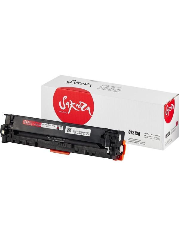 Картридж лазерный  Sakura CF213A для HP Color LaserJet Pro M276 (ЛМ)