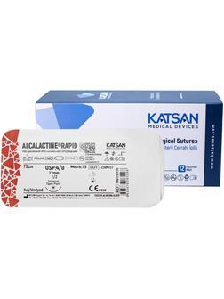 Шовный материал ALCALACTINE RAPID 4/0 17 1/2  TAPER POINT кол. 75 уп/12 шт