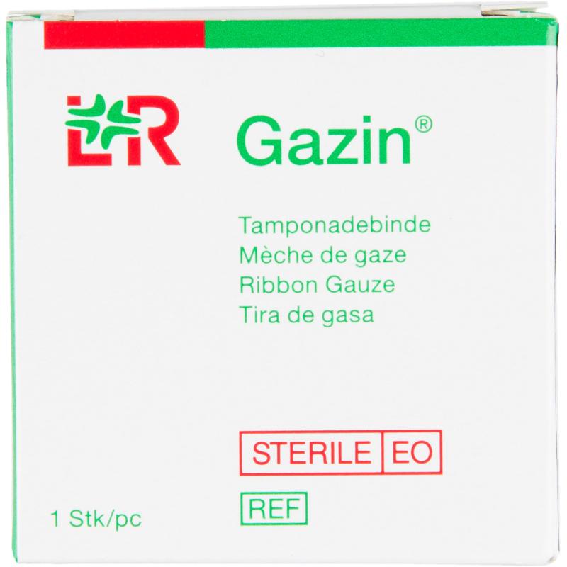 Перевяз. ср-ва Тупферы стер марл 1см х 5м, Gazin, для тампонирования, 13470