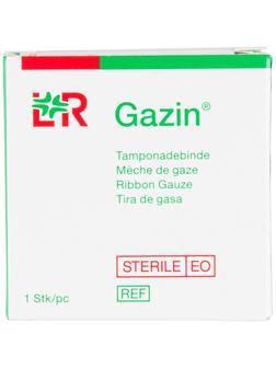 Перевяз. ср-ва Тупферы стер марл 1см х 5м, Gazin, для тампонирования, 13470