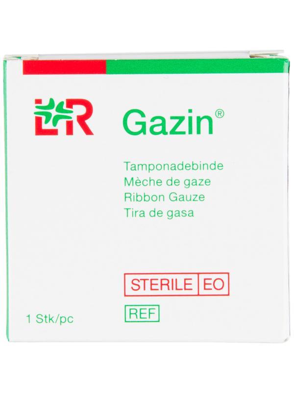 Перевяз. ср-ва Тупферы стер марл 5см х 5м, Gazin, для тампонирования, 13473