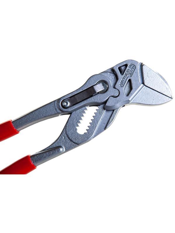 Клещи переставные-гаечный ключ, зев 40 мм, длина 180 мм, хром, SB