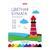Бумага цветная 10л10цв А4,немелов.односторн на клею ErichKrause 58473