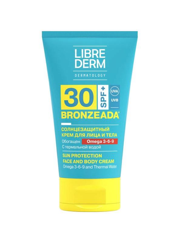 Крем для лица солнцезащитный LIBREDERM BRONZEADA Омега/терм вод SPF30,150мл