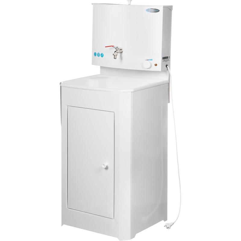 Умывальник дачный TOPFORT ELEGANT с подогревом 17л, пласт мойка, белый