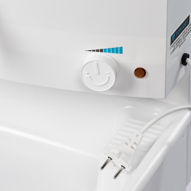 Умывальник дачный TOPFORT ELEGANT с подогревом 17л, пласт мойка, белый