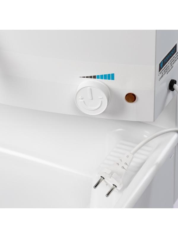 Умывальник дачный TOPFORT ELEGANT с подогревом 17л, пласт мойка, белый