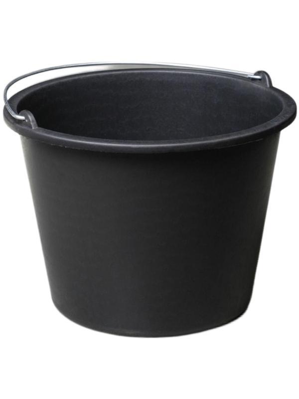 Ведро строительное усиленное 20л, мерное с металлической ручкой