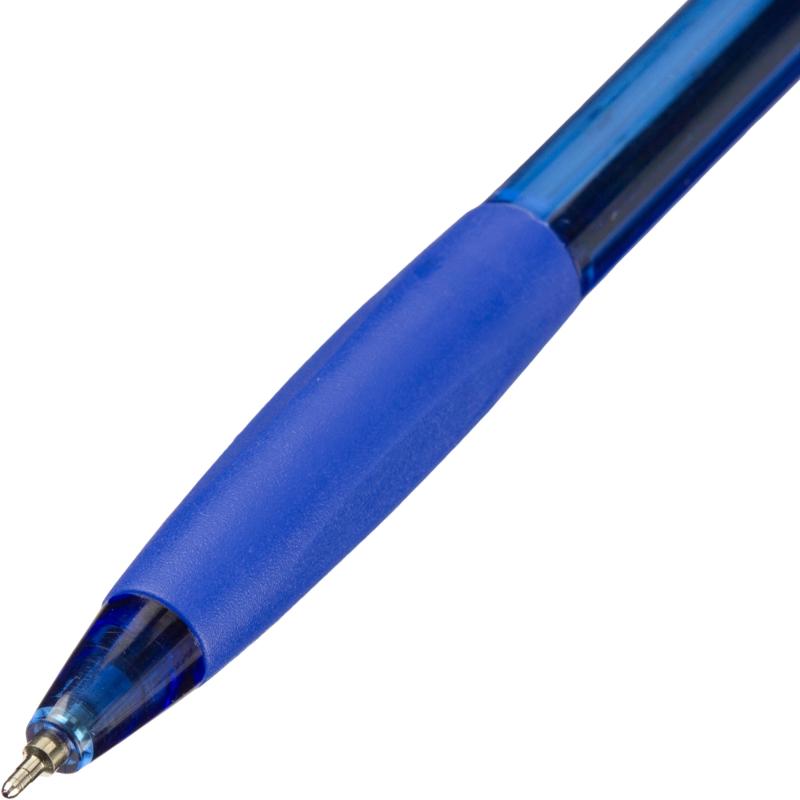 Ручка шариковая автомат. Attache Selection UltraSpace д.ш.0,7мм,син,масл