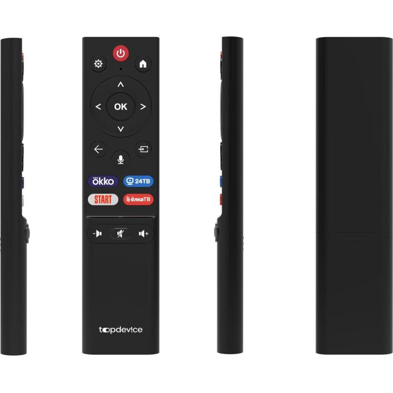 Телевизор Topdevice TDTV55CS06U_BK, UHD, смарт (WildRed)