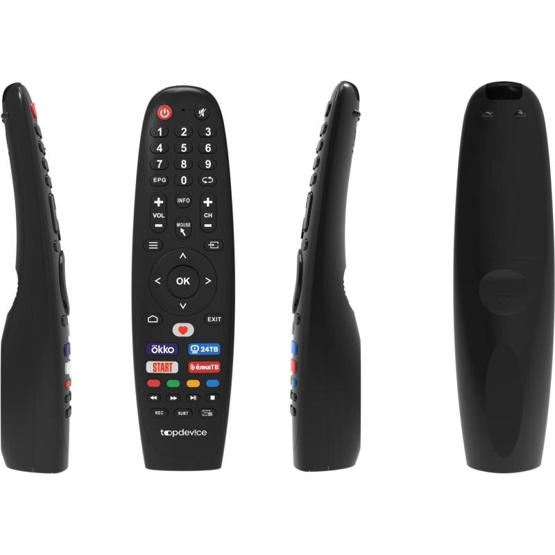 Телевизор Topdevice TDTV55CS06U_BK, UHD, смарт (WildRed)