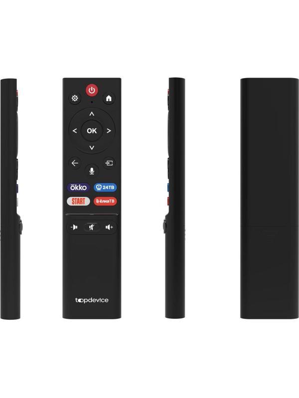 Телевизор Topdevice TDTV55CS06U_BK, UHD, смарт (WildRed)