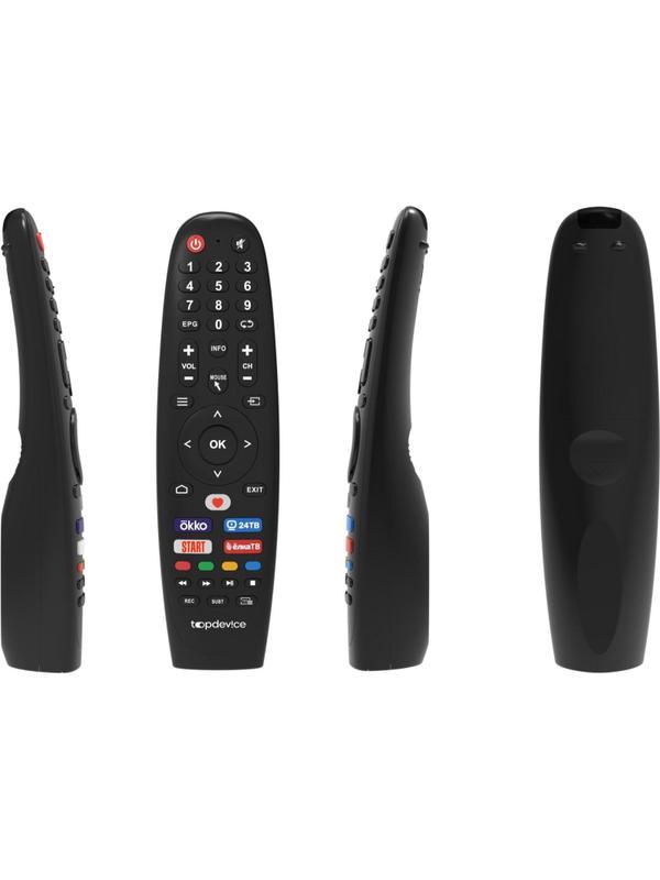 Телевизор Topdevice TDTV55CS06U_BK, UHD, смарт (WildRed)