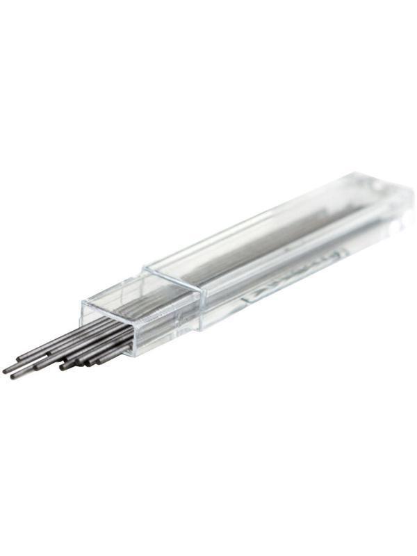 Стержень микрограф. полимерный KORES 0,5мм HB 12 грифелей/уп 99053