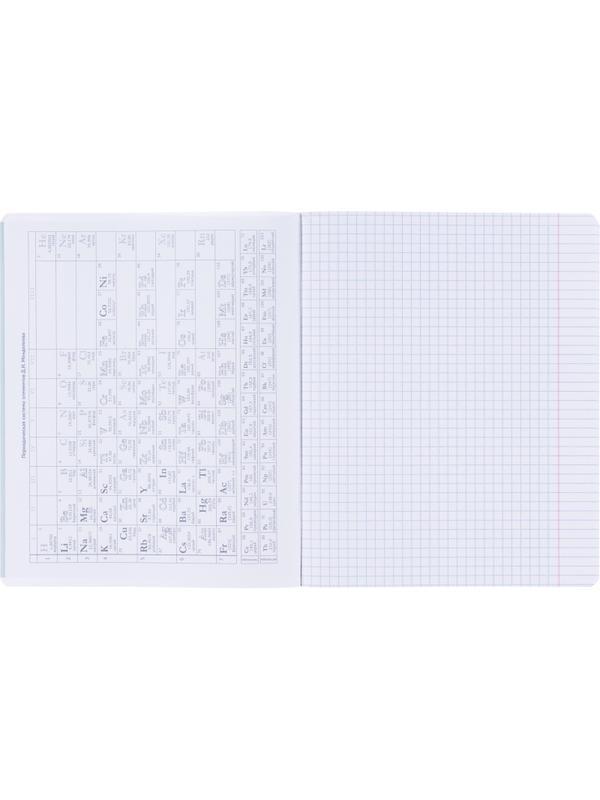 Тетрадь предметная BS, А5, 48л., клетка, скрепка. Oblivion, химия N4521