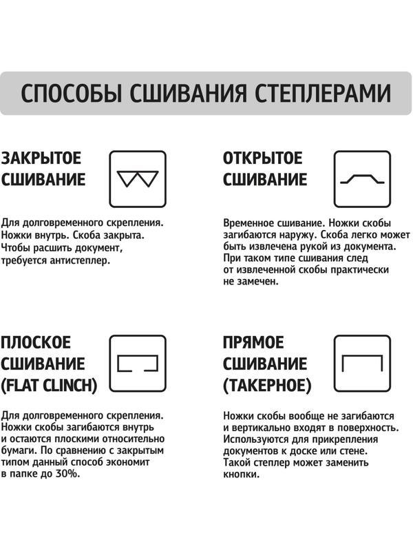 Степлер Attache Flash (№24/6-26/6) до 25л,пластик,гл.закладки:90мм,синий