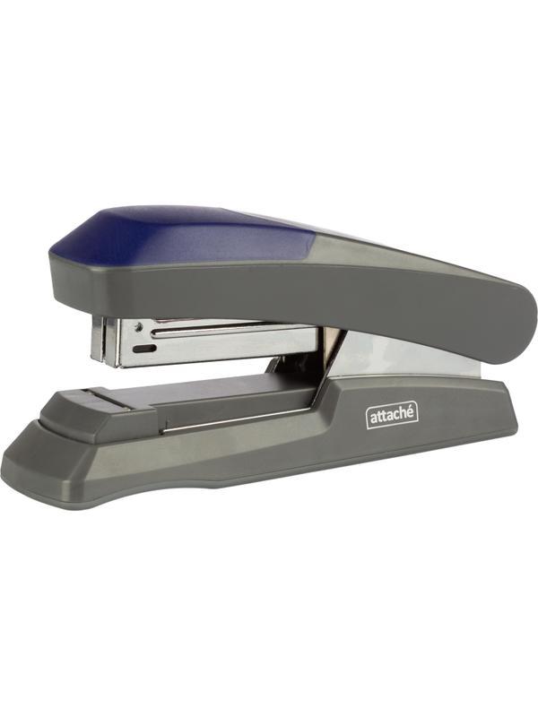 Степлер Attache Motion (№24/6) до 25 лис,энергосберегающий,пластик,серый