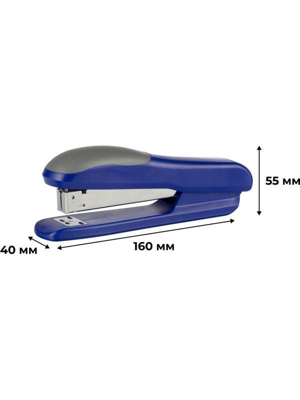Степлер Attache Photon (№24/6-26/6) до 25 листов, пластик, синий