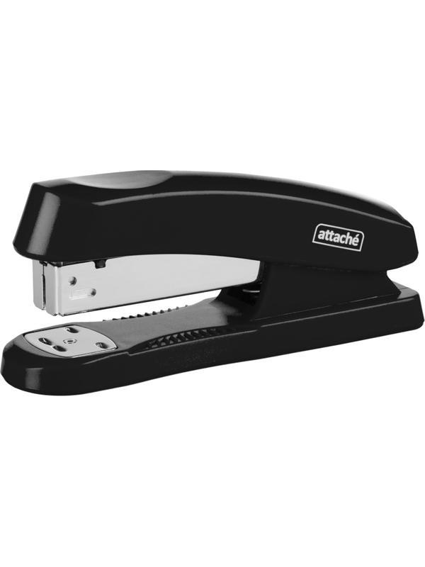 Степлер Attache Flash(№24/6-26/6) до 25л,пластик,гл.закладки:90мм,черный