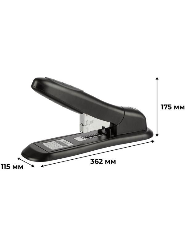 Степлер Attache Quantum (23/6-23/13) до 100 лист., мощный,пластик,черный