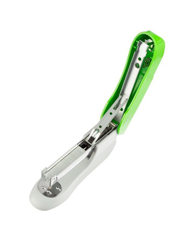 Степлер Attache Pulse(№24/6-26/6) до 25 листов, пластик, зеленый