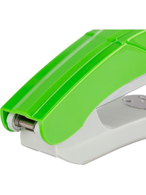 Степлер Attache Pulse(№24/6-26/6) до 25 листов, пластик, зеленый