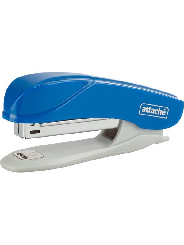 Степлер Attache Pulse (№10) до 15 листов, антистеплер, пластик, синий