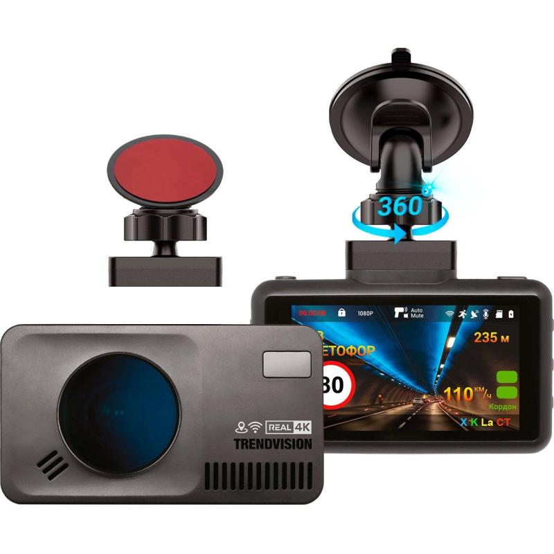 Автомобильный видеорегистратор TrendVision Real 4K Signature LNA (TVDCR4KL)