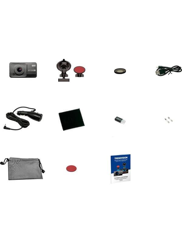 Автомобильный видеорегистратор TrendVision Real 4K Signature LNA (TVDCR4KL)