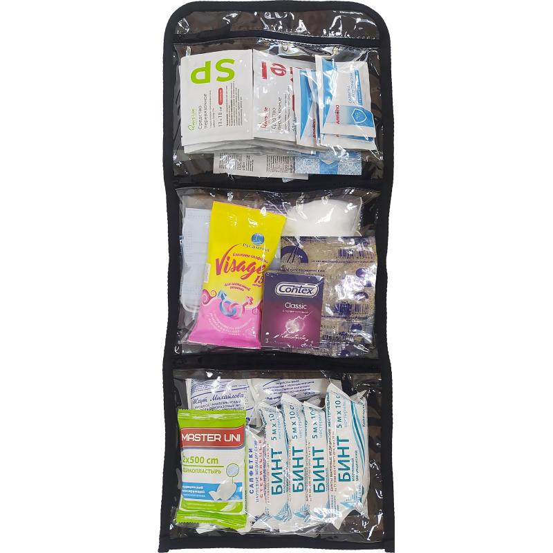 Аптечка первой помощи д/активного отдыха, туризма,путешествий сумка-скрутка