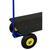 Тележка плат с поворот осью ТПО О колеса пневмо D250мм RUSKLAD