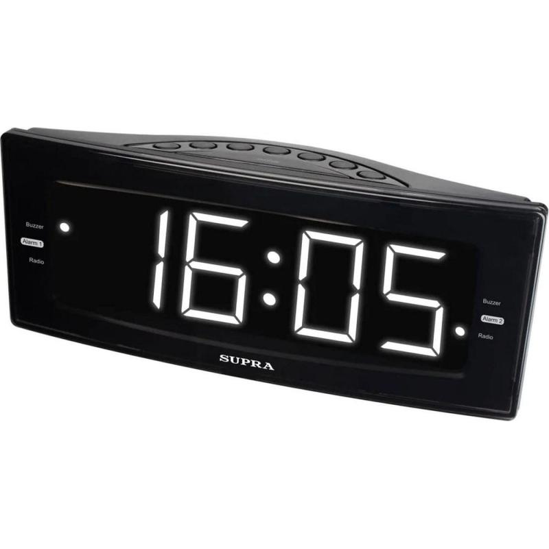 Часы-будильник Supra SRC-18, FM-радио
