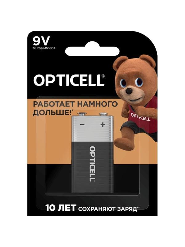 Батарейка OPTICELL 9V 1шт/бл