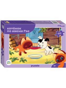 Пазл (мозаика) puzzle 104 Котенок по имени Гав (new) (С/м), 82036