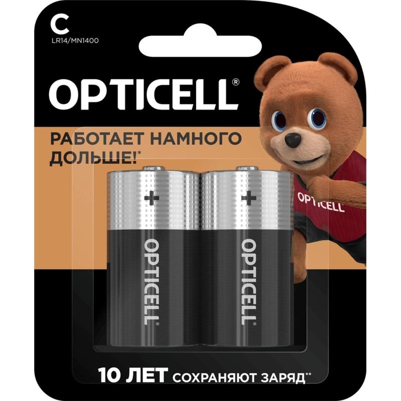 Батарейка OPTICELL С 2шт/уп
